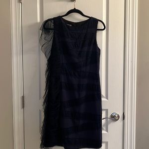 Sachin + Babi Navy Cocktail Dress Size 6